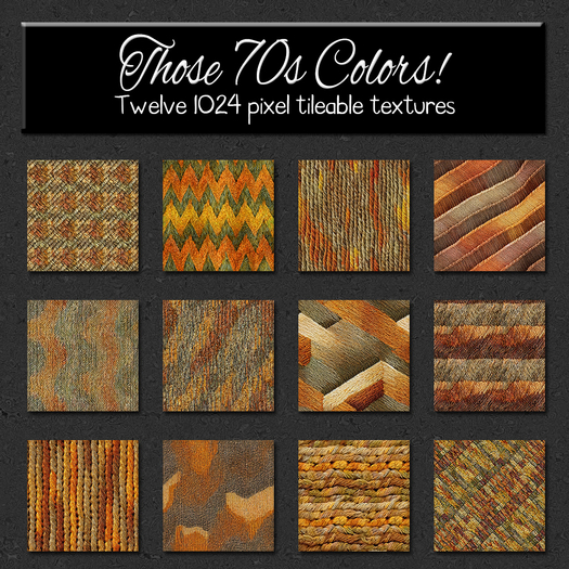 *Wallflowers* Those 70s Colors!