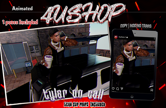 4UShop- Tyler On Call Pose