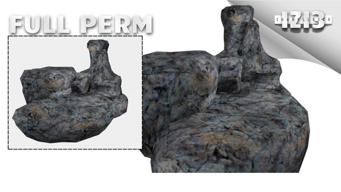 Mega Rocks - 4 Set Mesh (Full Perm)