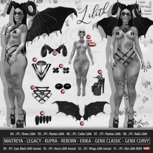 01. RARE ::FF:: Skin Lilith
