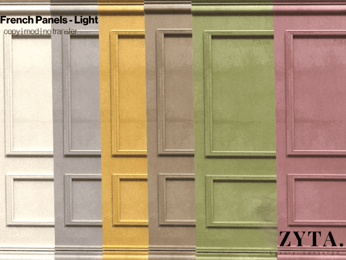 ZYTA. French Panels - Light 