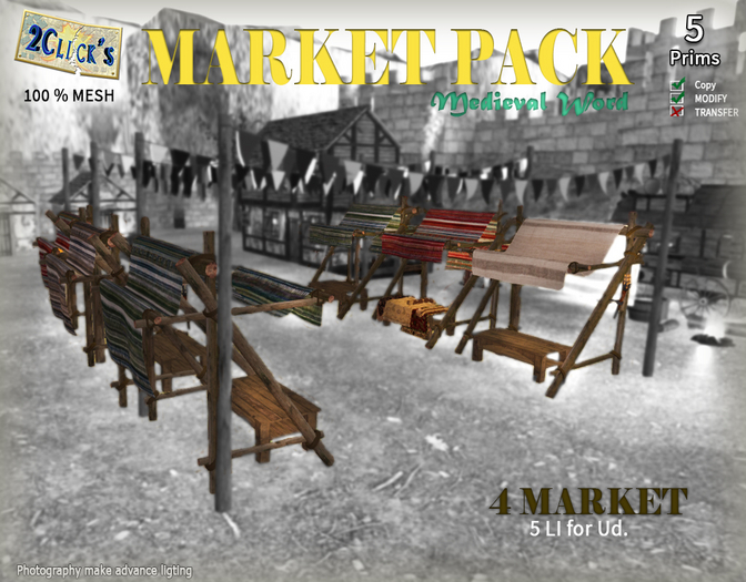 MEDIEVAL  MARKET PACK