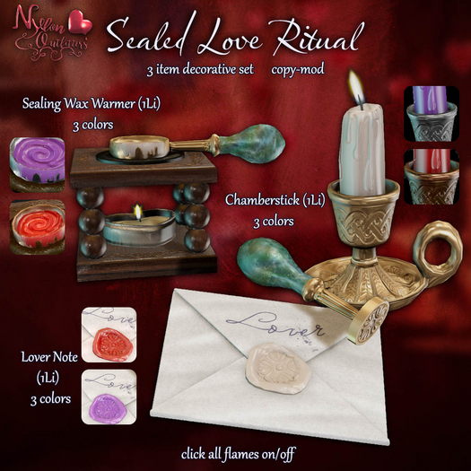 (NO) Sealed Love Ritual set