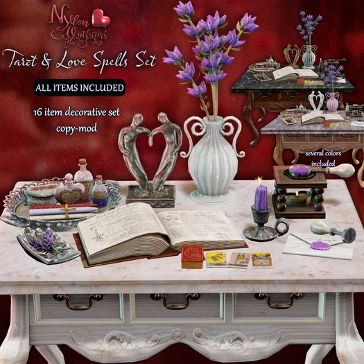 (NO) Tarot & Love Spells Set - All Colors