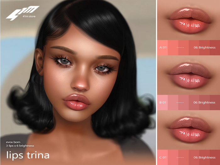 41m / Lips Trina / EvoX: 18 Colors