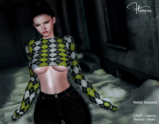 [Flaneur] Nefeli Sweater Yellow
