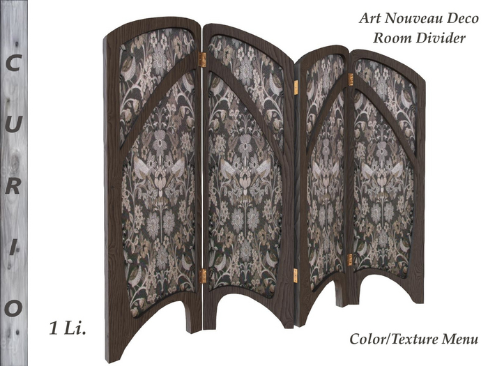 Art Nouveau/Deco Room Divider