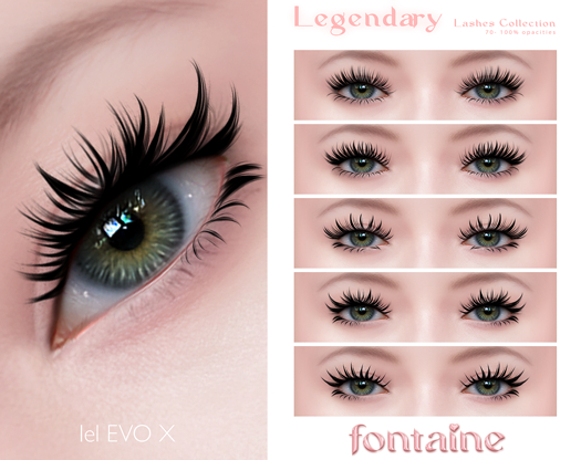 Fontaine Cosmetics - Legendary Lashes Collection