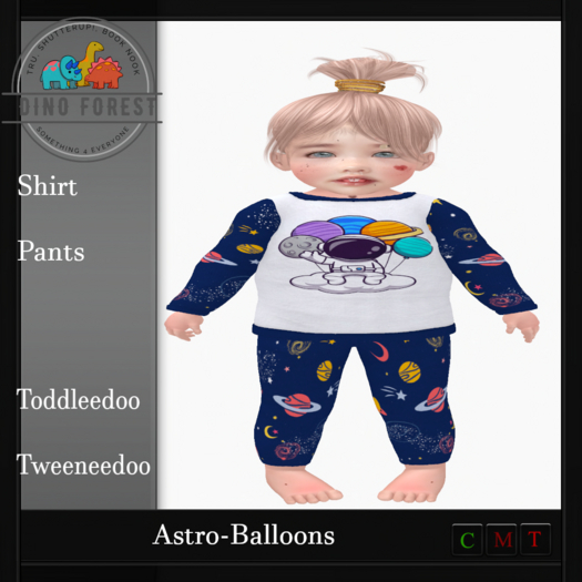 Dino Forest-Astro-Balloons -Unpacker