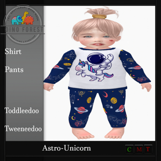Dino Forest-Astro-Unicorn -Unpacker