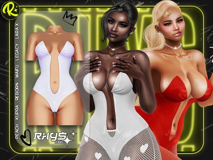 RHYS - "Melody" Bodysuit [Lilac] / UNPACKER