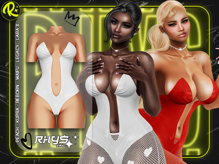 RHYS - "Melody" Bodysuit [Bone] / UNPACKER