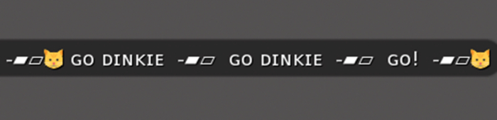 :: MG ::  Go Dinkie! - Dinkie / Kitty Gesture (with Sound)