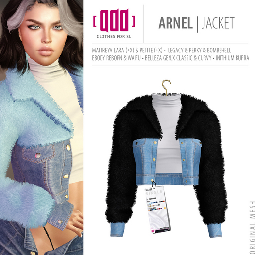 [ADD] Arnel Jacket - Black