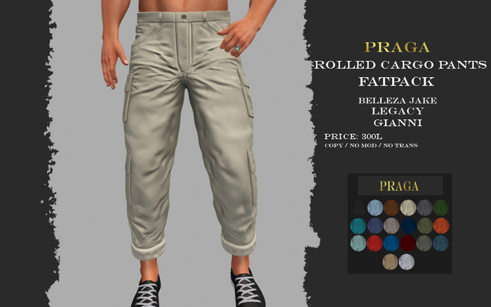 Praga Rolled Cargos - DEMO