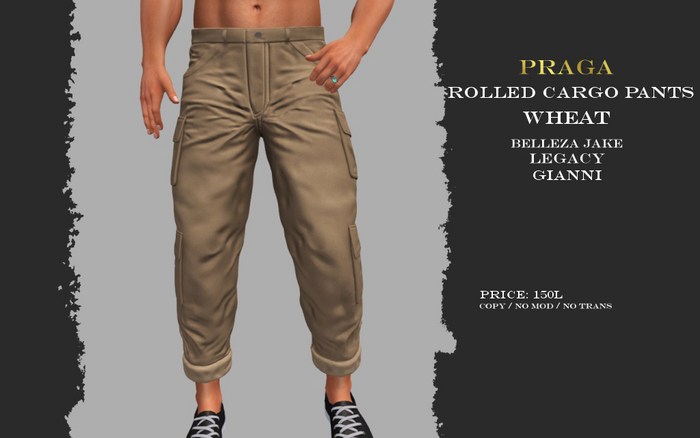 Praga Rolled Cargos - Wheat