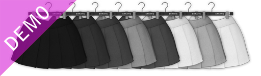 erratic / midori - skirt / DEMO (Maitreya LaraX, Lara PetiteX / Legacy Classic + Perky / eBody Reborn) 