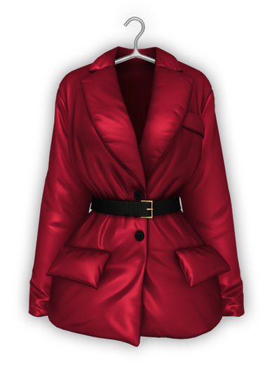 erratic / micah - puffer / red (Maitreya LaraX, Lara PetiteX / Legacy Classic + Perky / eBody Reborn) 