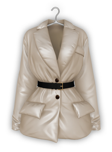 erratic / micah - puffer / beige (Maitreya LaraX, Lara PetiteX / Legacy Classic + Perky / eBody Reborn) 