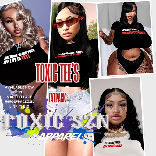 TOXIC T Shirts FATPACK