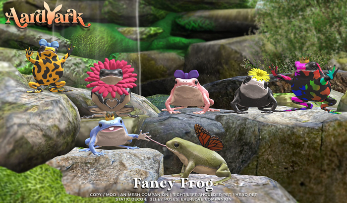 Aardvark : Fancy Frog - FATPACK