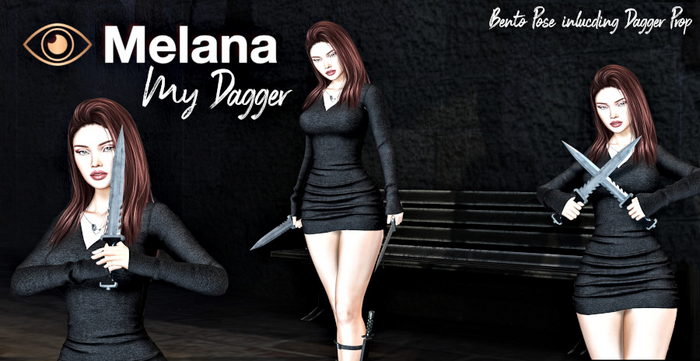 Melana Poses - Her Dagger