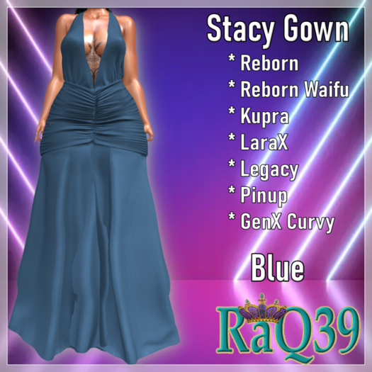 [R39] Stacy Gown-Blue