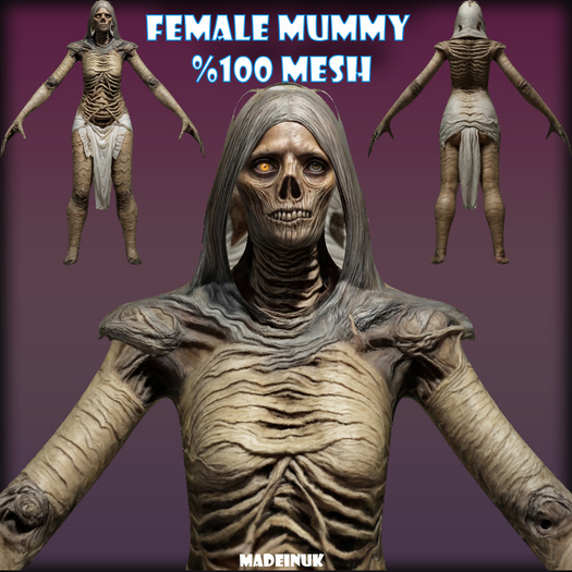 MADEINUK - Female Mummy - Mesh Avatar