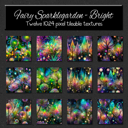 *Wallflowers* Fairy Sparklegarden - Bright