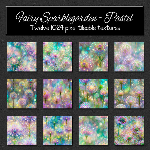 *Wallflowers* Fairy Sparklegarden - Pastel