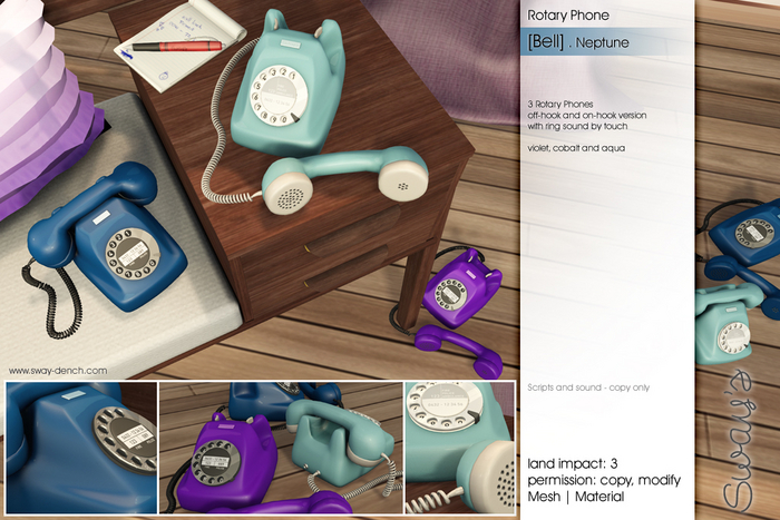 Sway's [Bell] Rotary Phone . Neptune