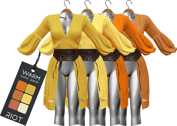 RIOT / Tanya Tops - Warms Pack