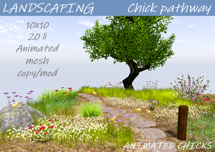 GARDEN - Chick pathway 10x10