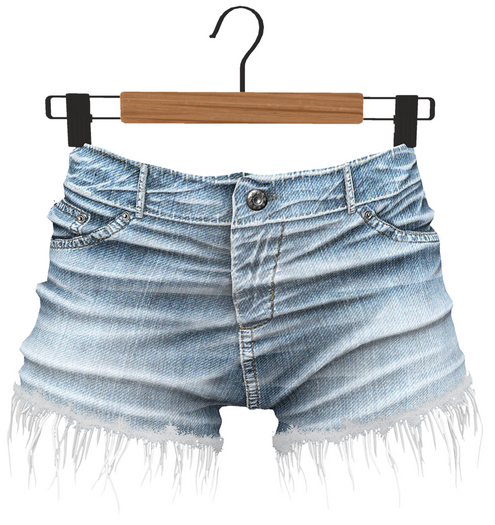 RIOT / Tanya Shorts - Stonewash