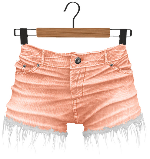 RIOT / Tanya Shorts - Pastel2 Peach