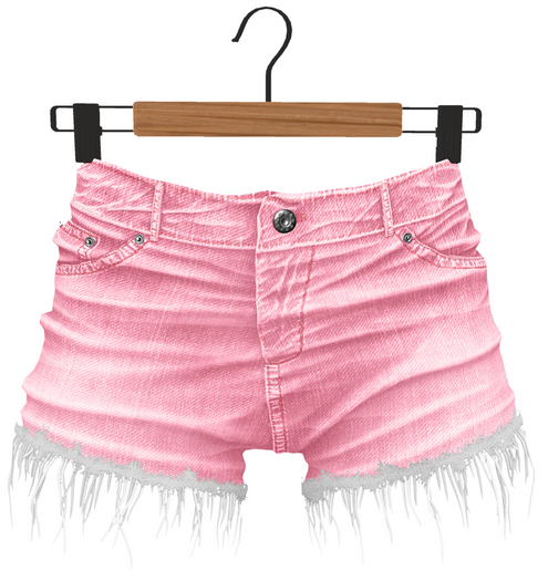 RIOT / Tanya Shorts - Pastel1 Pink