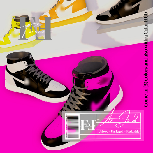 -Forever- Air js 2 Paris Pink