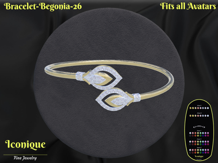 Bracelet-Begonia-26 - Jewelry Box