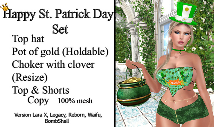 Happy St Patrick's Day Set