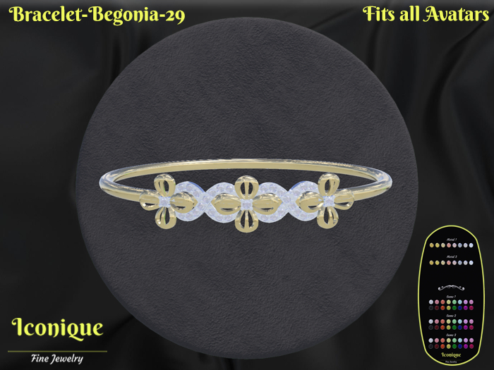 Bracelet-Begonia-29 - Jewelry Box