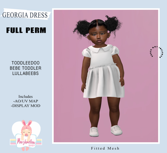 *MB* Full perm Georgia Dress