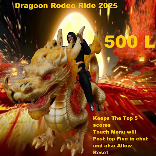 Imperial Dragon Rodeo Ride 2025 boxed