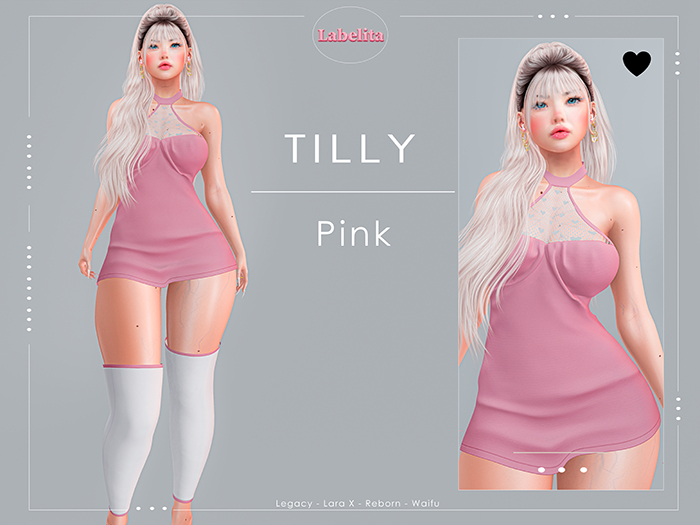 [LABELITA] Tilly Dress Pink