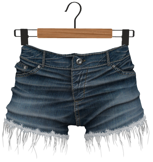 RIOT / Tanya Shorts - Blue34