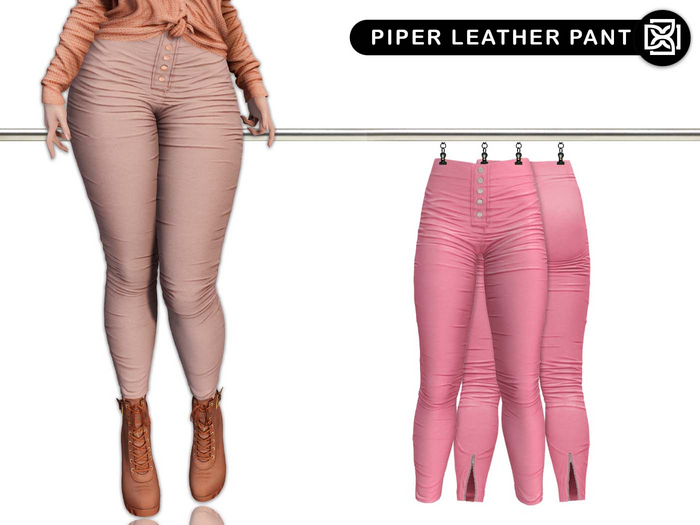 Addams - Piper - Leather Pants #05