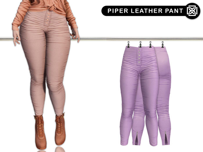 Addams - Piper - Leather Pants #10