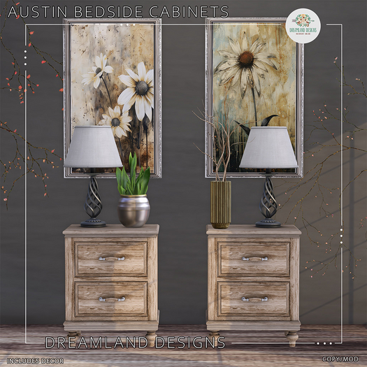DD Austin Bedside Cabinets