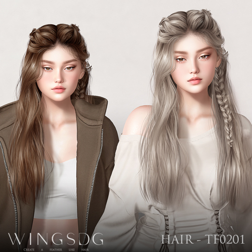 WINGS-HAIR-TF0201 Fatpack (Pack)