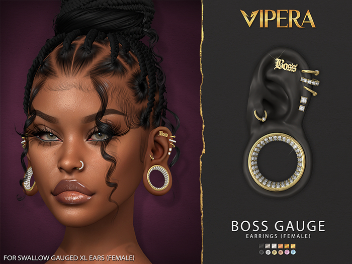 [VIPERA] Boss Gauge (XL Female)