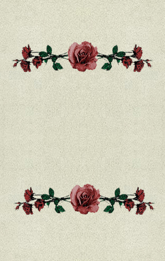 Brides Aisle Runner White Roses Arch With Particles *CHB*